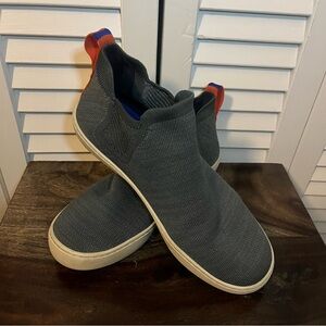 Rothy’s Gray Chelsea Boot Sneaker Size 9.5